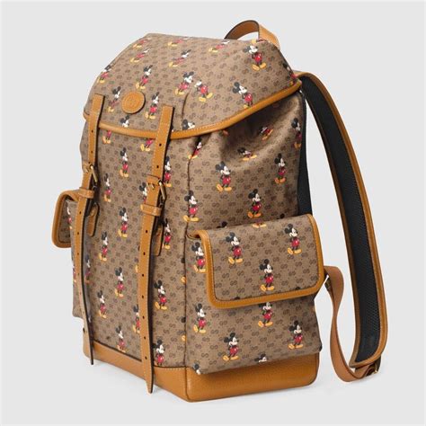 disney x gucci backpack|mickey mouse gucci belt price.